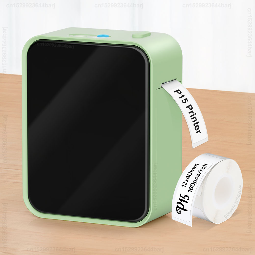 P15 Mini Label Maker Similar as D11 D110 D101 Marklife P15 Thermal Label Printer Handheld Sticker Machine DIY Self-adhesive Tape
