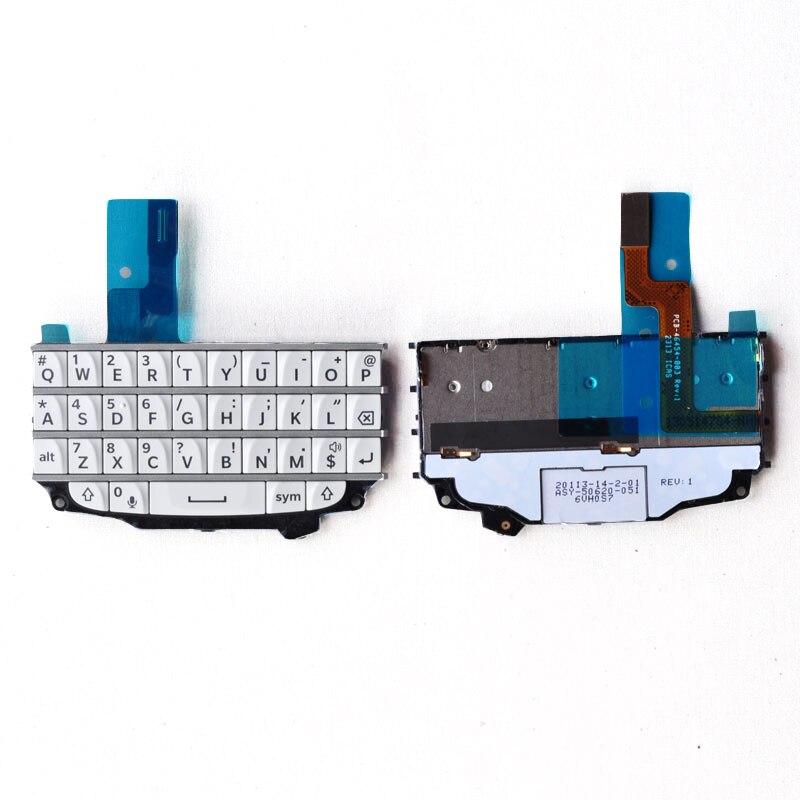 BINYEAE-teclado de teléfono móvil para Blackberry Q10, pieza de reparación con Cable flexible