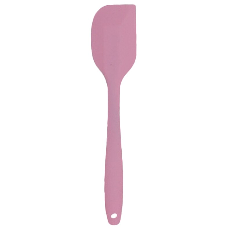 Multi-colored Spatula Kitchen Buttercream Silicone Cake Cooking Cream Spatula Cake Cooking Tool Kitchen Kitchenware: pink