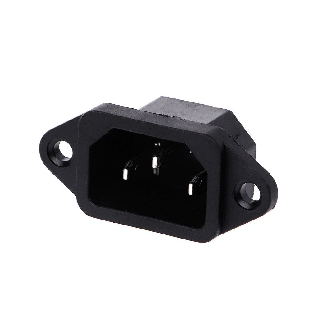 Connecteur Alimentation AC Mâle-Mâle SCHURTER 10A 250V - Prise Droit