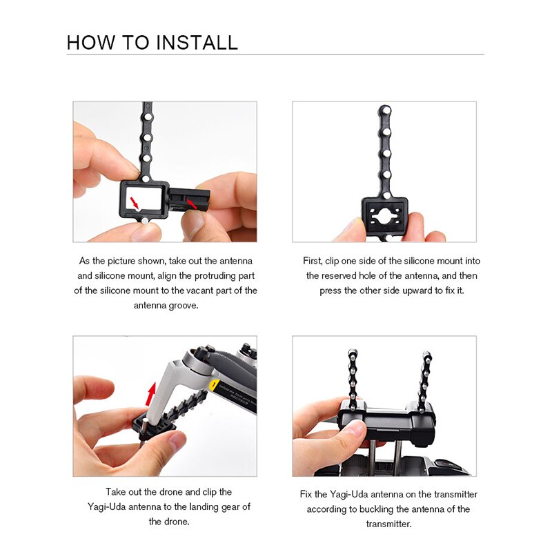 Dji Mini 2 Antenna Amplifier Signal Booster Yagi A... Grandado