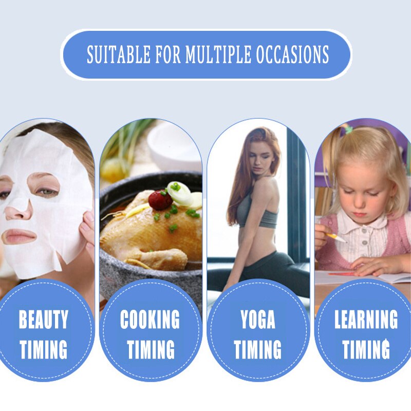 LCD Digital Kitchen Timer 3 Ways Cooking Timer Count-Down/Up Loud Alarm Clock 24h Memory Mode Kitchen Accessories