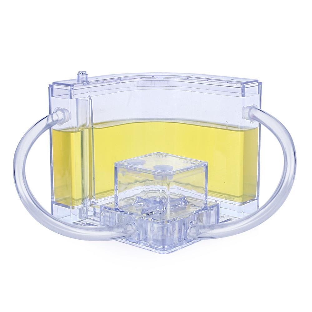 Maison de fourmis 10.8CM, ferme de fourmis, nid de fourmis, zone d'alimentation, Art spécial, Villa transparente colorée, décoration amusante, pour enfants: yellow
