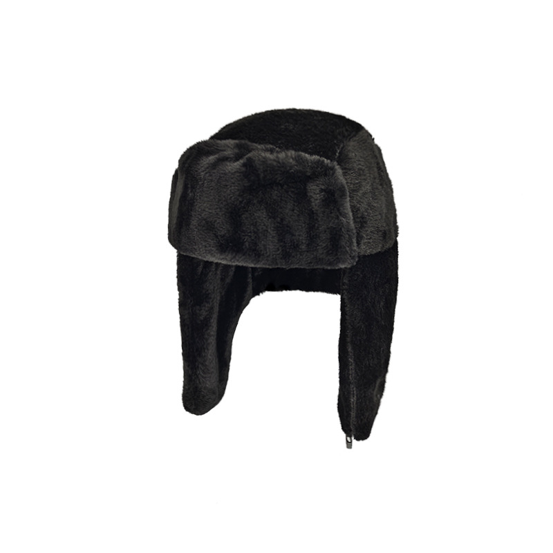 Winter Bomber Hat for Men Women Warm Ushanka Trapper Cap with Earflaps Faux Fur Adult Boys Girls Snow Ski Cold Weather Bonnets: army green