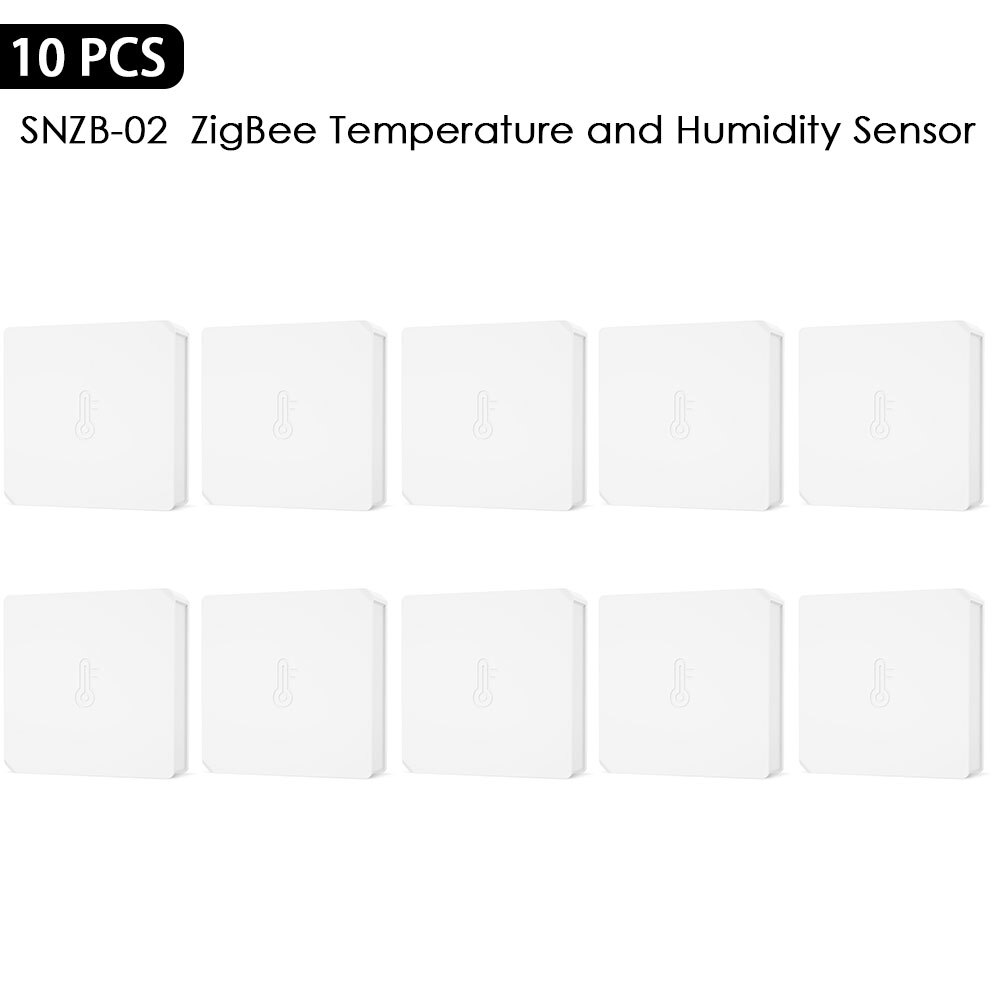 Sonoff Zigbee Temperatur Und Feuchtigkeit Sensor SNZB-02 Arbeit Mit Ewelink Zbbridge Alexa Google HomeAssistant ZHA MQTT Verfügbar