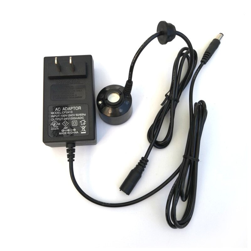 24V DC Ultrasonic Mist Maker Water Fountain Pond Atomizer Air Humidifier Easy to Operate Garden Watering Outdoor Sprayer Tool