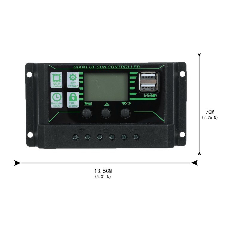 Painel solar, sistema de energia solar, 30w, 220v, controle de bateria, 220w, inversor usb, conjunto completo, energia doméstica, acampamento