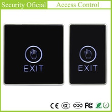 Push Touch Exit Button Door Exit Release Button Switch for Open Door Access Control System Suitable for Home Security Protection