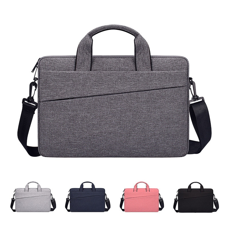 Laptop Bag 13.3 15.6 14 inch Waterproof Notebook Bags Sleeve For Macbook Air Pro 13 15.4 Case Shoulder Handbag Briefcase Cover