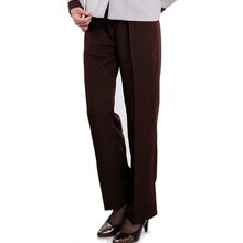 Cleaners Beauty Black Dark Brown Pants Cleaning Work Elastic Clothes Work Overall Womens Work Suit Uniform Chinese J038