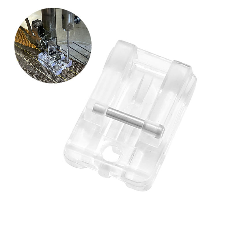 1 PC Invisible Zipper Foot Plastic Household Sewing Machine Parts Presser Foot For Singer brother white janome juki 7YJ220
