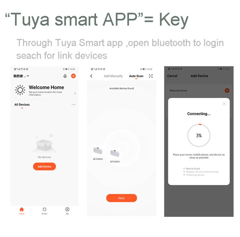 Tuya Smart Ladeblokkering App Bluetooth Lockless Onzichtbare Slot Archiefkast Lock Kast Lock Lade Schakelaar Automatische Vergrendeling
