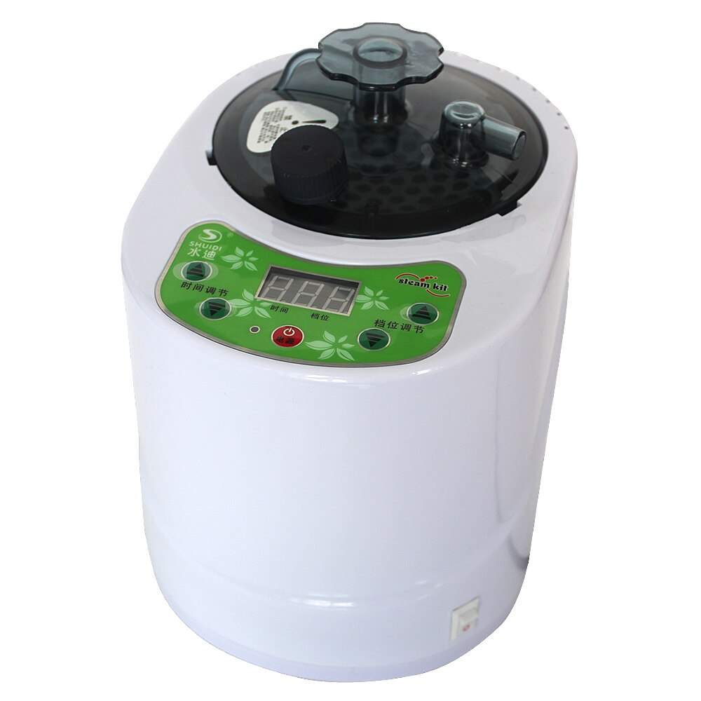 Sauna Steamer Generator Bubble Bath Water Heating Wet Steam Heating Machine 2.0L Remote Control 220v 1000W