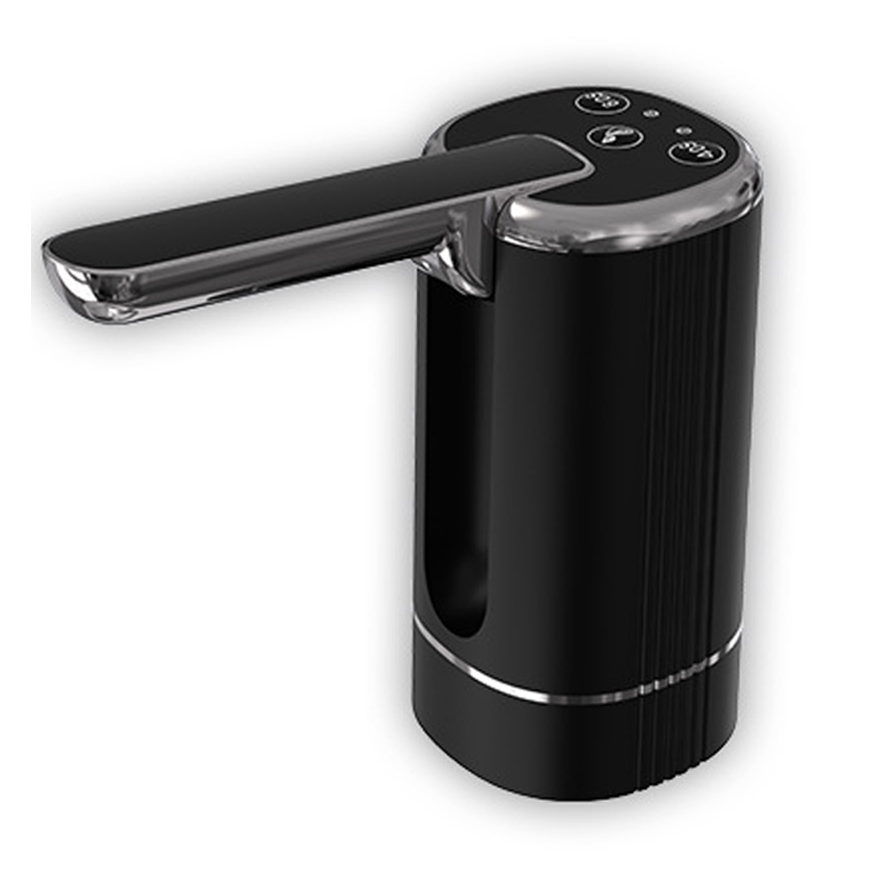 Wasserspender-Flaschenpumpe, elektrische Wasserpumpe für universelle Flaschen von 2–5 Gallonen, tragbarer Trinkwasserspender mit USB-Aufladung: WHITE