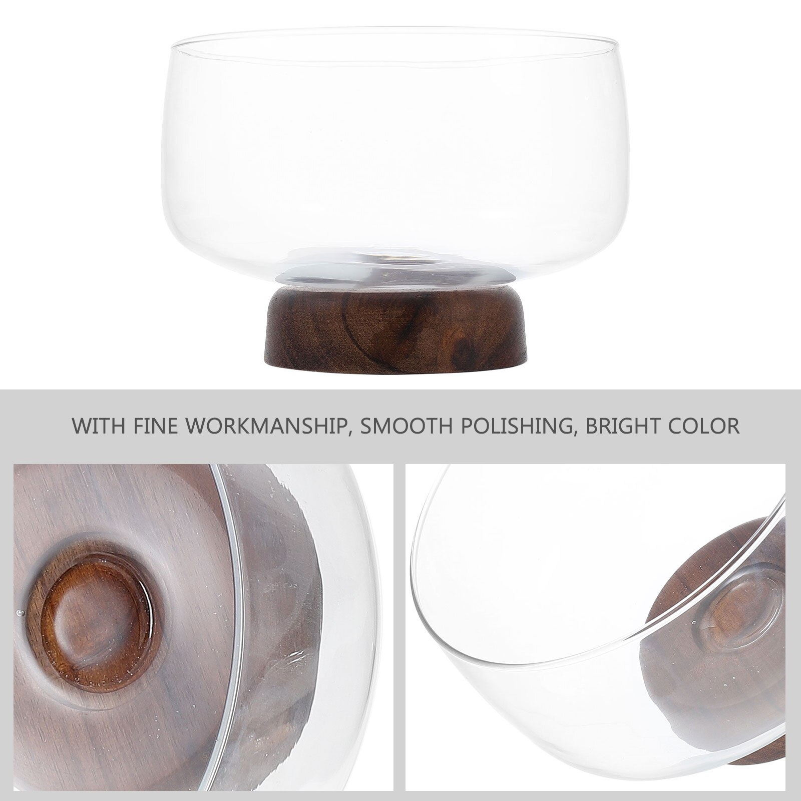 Household Fruit Container Multi-function Snack Bowl Transparent Snack Container Snack Accessory