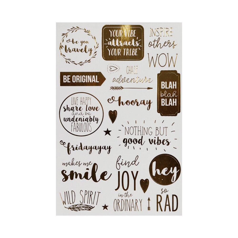 CRZCrafter Foglio di Adesivo Trasparente pad libro per Scrapbooking carta fabbricazione Ufficiale di auto adesivo abbellimenti regalo della decorazione