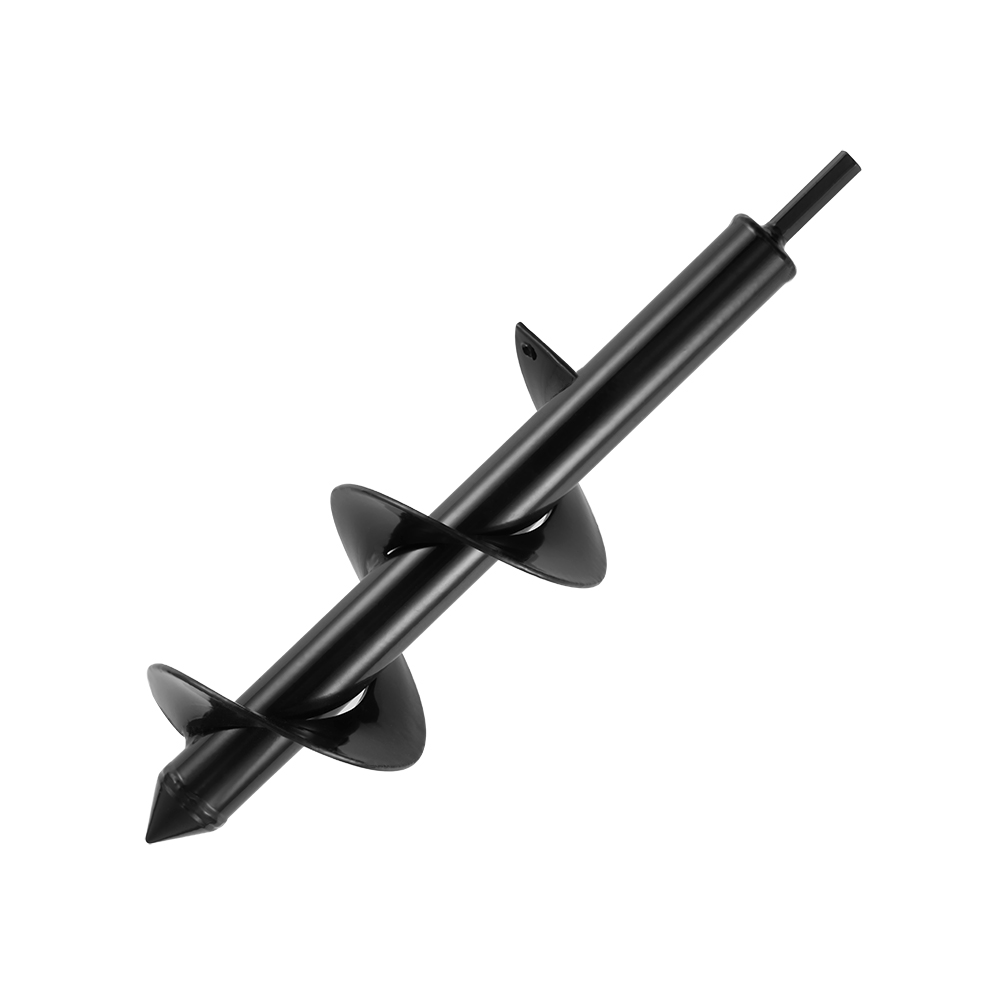 Drillforce-plantation de jardin en spirale pour perceuse de fleurs, tarière à tige hexagonale, pour creuser des trous: 8 x 60cm