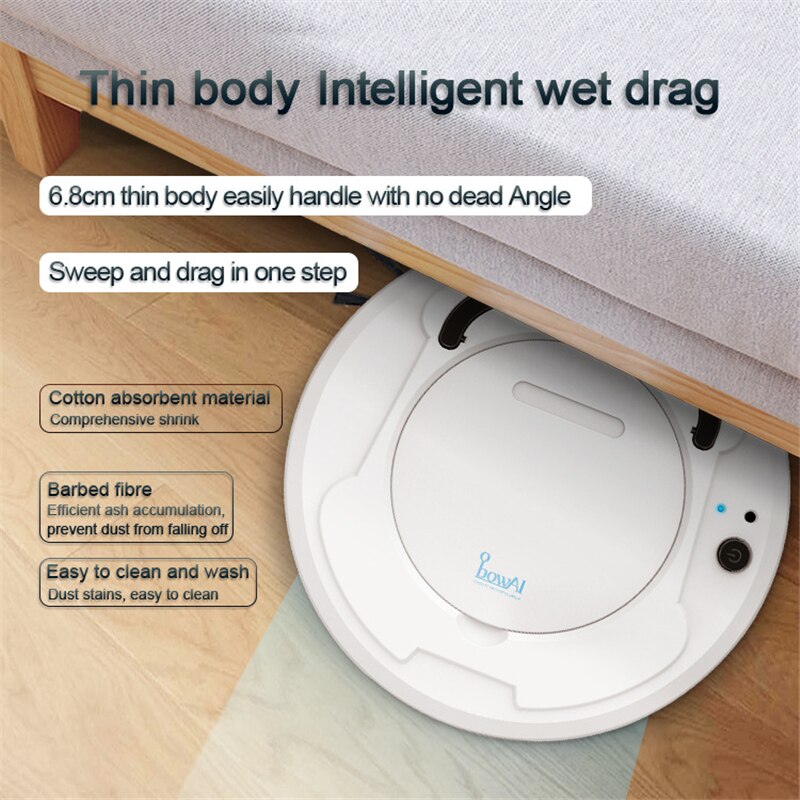 Multi-function Robot Vacuum carpet Cleaner Cleaning Machine Intelligent Charging Vacuum Cleaner Three-in-one Sweeping Tool