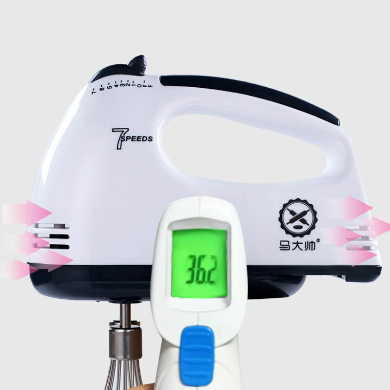 Batidor eléctrico de mano para el hogar, pequeño batidor de crema, mantequilla, huevo, blanco, para hornear pasteles, mezclador automático