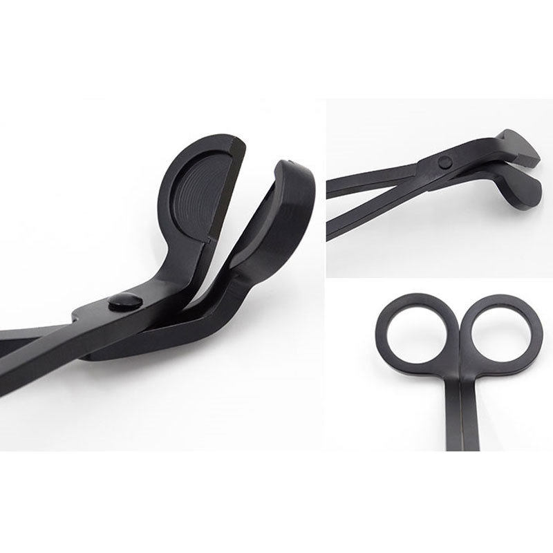 Veketrimmer i rustfritt stål, stearinlyssaks, håndlaget lyslaging, vekekutter, klipper for stearinlysslukkeverktøy