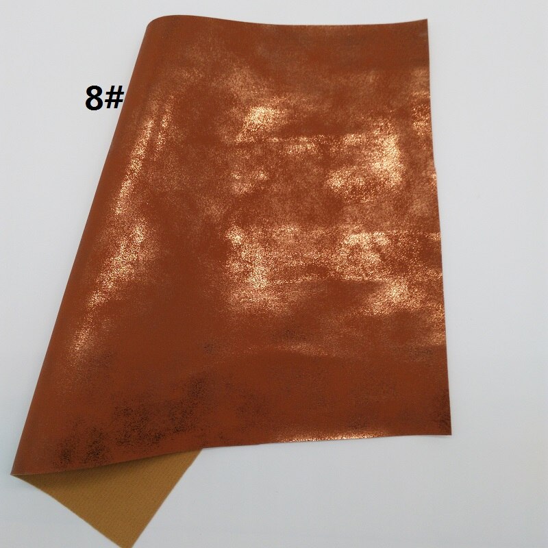 1pc 21 x 29cm syntetisk læder, cuero sintetico metallisk læder til fremstilling af sløjfertilbehør leosyntheticodiy  t165: 8