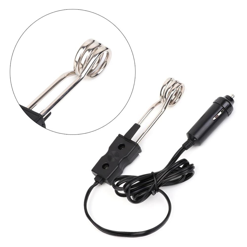 12V Car Water Boiler Portable Safe Durable 12V Car Water Boiler Car Immersion Heater Car Electrical Appliance