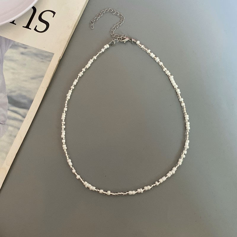 Frøperler boheme halskæde charme krave farverig håndlavet halskæde smykker femme: Guldfarve