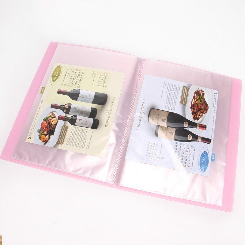 20 Page / 30 Page / 40 Page / 60 Page A5 File Folder Document Folder For Files Sorting Practical Supplies For Office And School