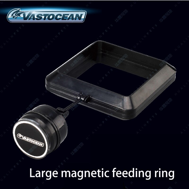 Vastocean akvarium frossen rød orm kop magnetisk føder rød nematode fastpunkts føderør til 15mm tykkelse: Fodring l