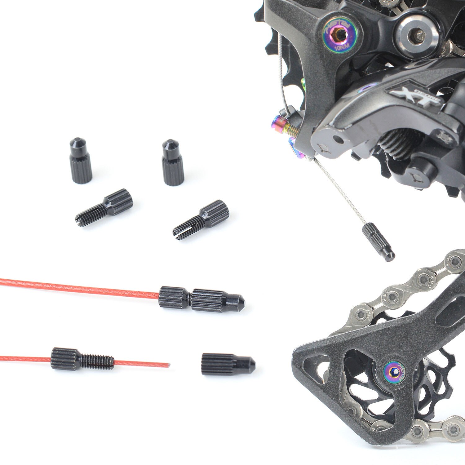 5mm Bike Brake shifting Cable Ferrules Cap MTB Road Bike Housing Lines End Stops 1.2-1.5mm Cable Crimps Tips