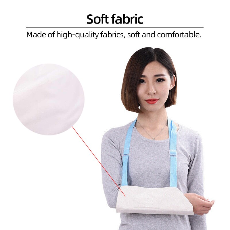 Forearm Fracture Sling Upper Arm,Small Arm Injury Bone Fixed Splint Plaster Neck Strap Hanging Belt