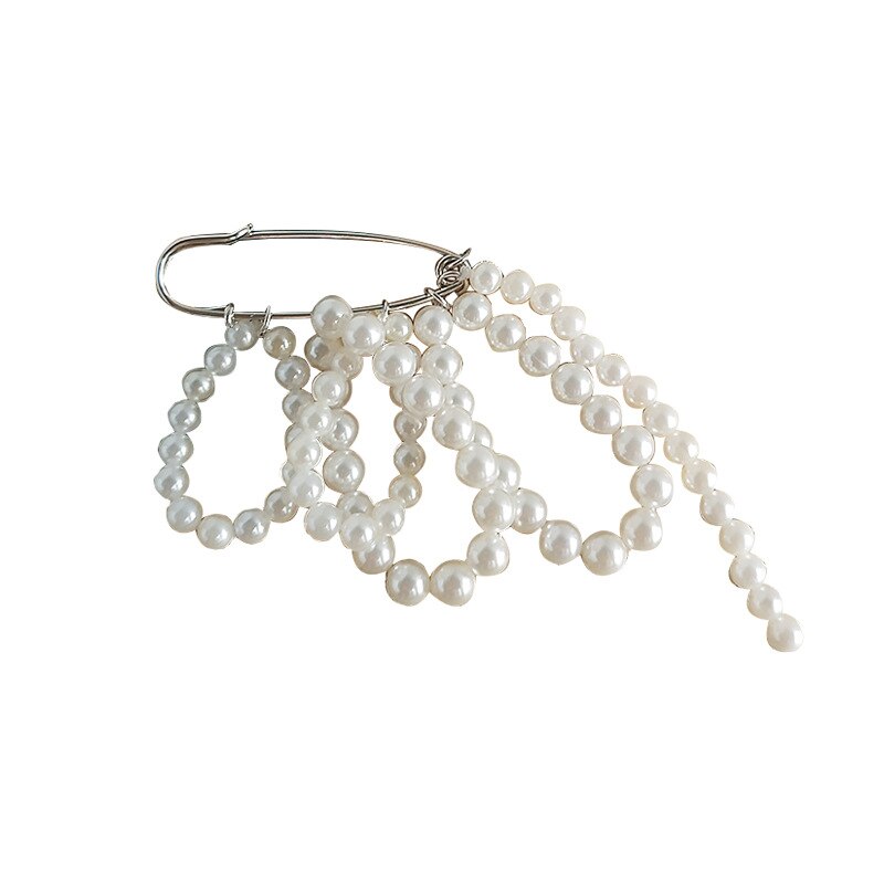 Silvology Shell Perle Pin Quaste Broschen 925 Sterling Silber Böhmen Luxus Broschen für Frauen Hochzeit Partei Bankett Schmuck