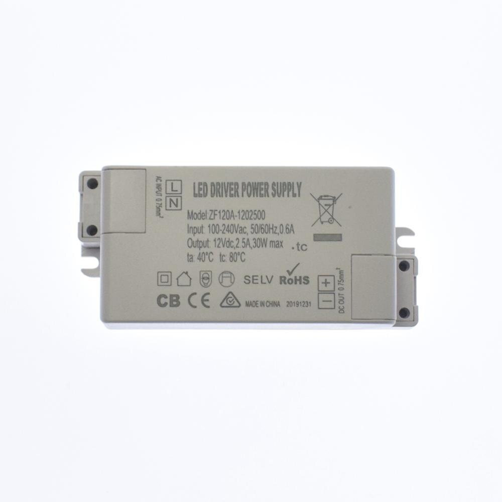 Dc 12 Volt Voeding 12 V Led Driver 6W 12W 18W 24W 30W Ac 110V 220V Naar 12 V Verlichting Transformator Adapter Voor Led Verlichting: 12V 30W