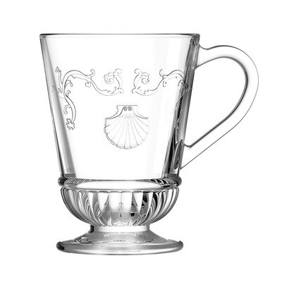 Copa de vidrio transparente, vaso de vidrio para agua, zumo, copa de vino, serie francesa VERSALLES: 275ml