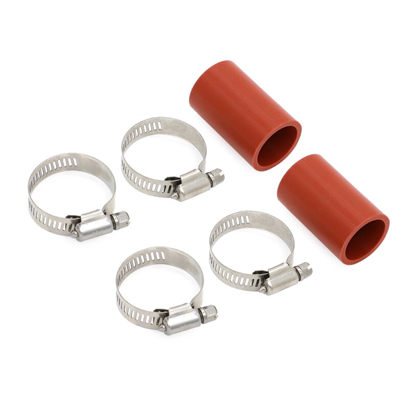 Rubber Exhaust Pipe Clamps Exhaust Couplings For Yamaha Banshee all Years FMF DG Factory ATV For Banshee 350 YFZ350 1987 - 2006: Red