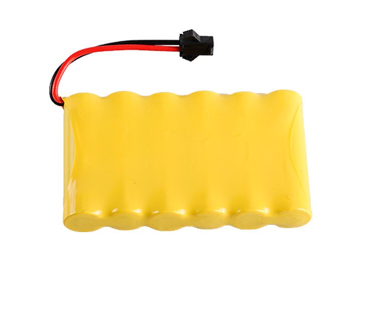 7.2v 700mAh Ni-CD Battery For Rc toy Car Tank Train Robot Boat Gun AA 7.2v Rechargeable Battery Pack + 7.2v Charger