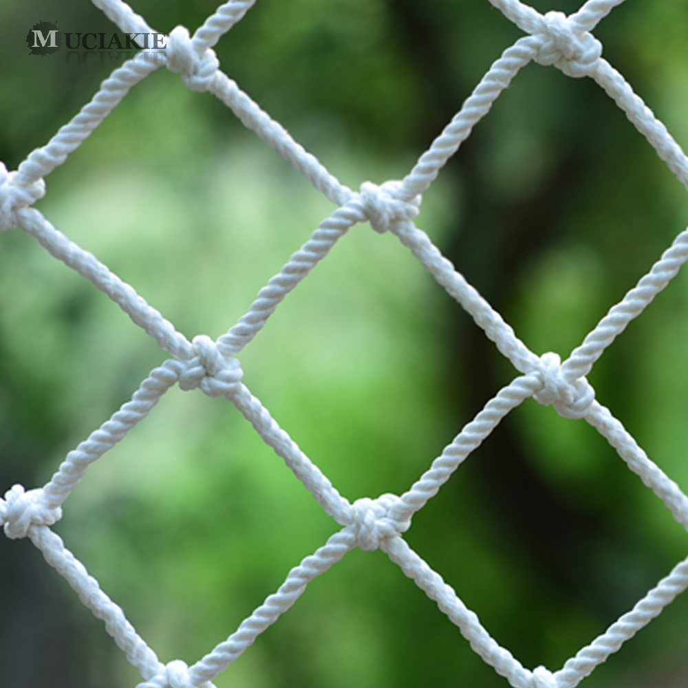 Kraftig polyester plante espalier netting 10 x 10cm firkantet blødt net havearbejde plantning espalier netninger safte beskyttelsesnet