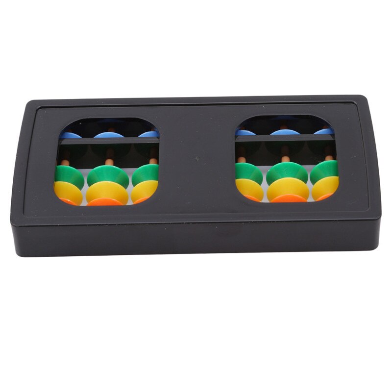 12X6 centímetros Mini Plástico Colorido Ábaco Aritmética 7 Dígitos Crianças Ferramentas de Matemática Cálculo Brinquedos Educativos Ábaco Ábaco Chinês