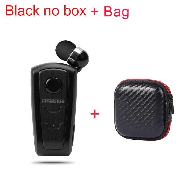 Fineblue  f910 trådlösa hörlurar för företag, hörlurar, samtal, påminner om sport, löpning, hörlurar med klipp, bluetooth  v5.1 -headset: Lila