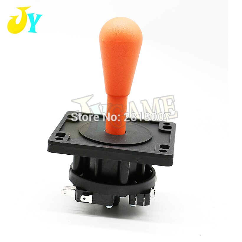 Amerykańnarty/hiszpańnarty styl drążek arkadowy 4 sposób 8 sposób HAPP styl drążek sterowy zero opóźnienia Stick trwałe Joypad Jamma automat robić gier: Pomarańczowy