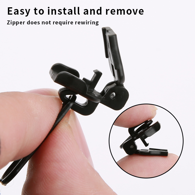Kit Universal de cabezal de cremallera de fijación en , reparación instantánea de repuesto, arreglo de una cremallera, herramienta de bricolaje útil y práctica para el hogar