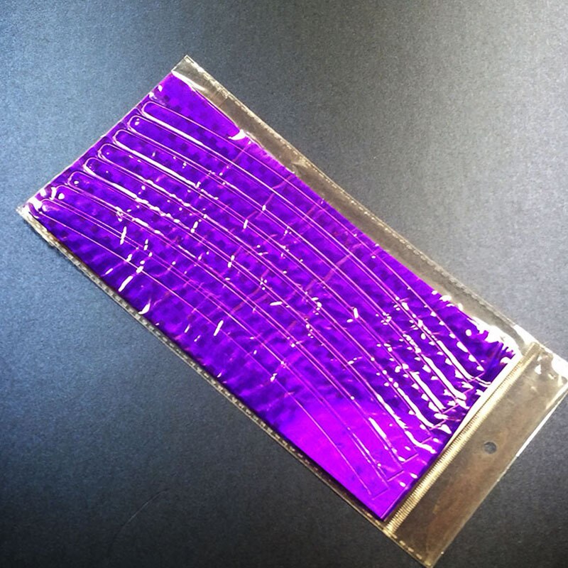 21cm x 0.8cm Fluorescent Bike Bicycle Sticker Reflective Stickers Outdoor Safety Tools Tapes Night Reflective Sticker