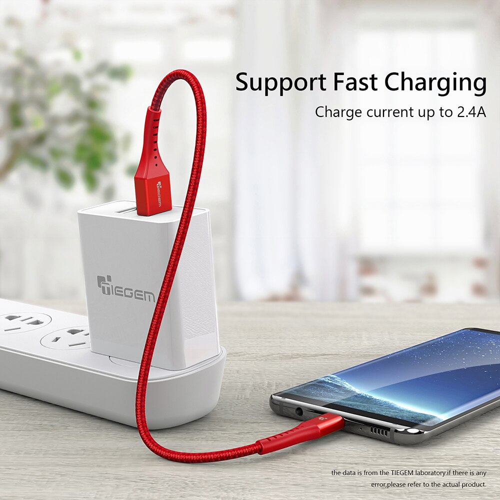 TIEGEM rodzaj usb C kabel do Samsung S9 S8 szybkie ładowanie typu C z ładowaniem telefonu komórkowego drut usb C kabel do xiaomi mi9 Redmi note 7