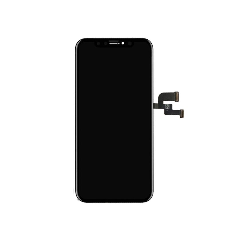 Aaa+++ display für iphone x oled-bildschirm-ersatz, lcd mit touchscreen, true tone, keine pixelfehler.
