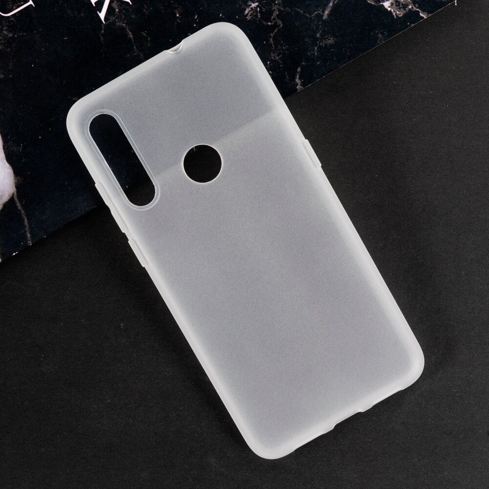 For Alcatel 1SE Case Silicone Soft TPU Phone Cases for Alcatel 1SE Back Cover 6.22'' Coque 5030D 5030F 5030U 1 se: Frosted White