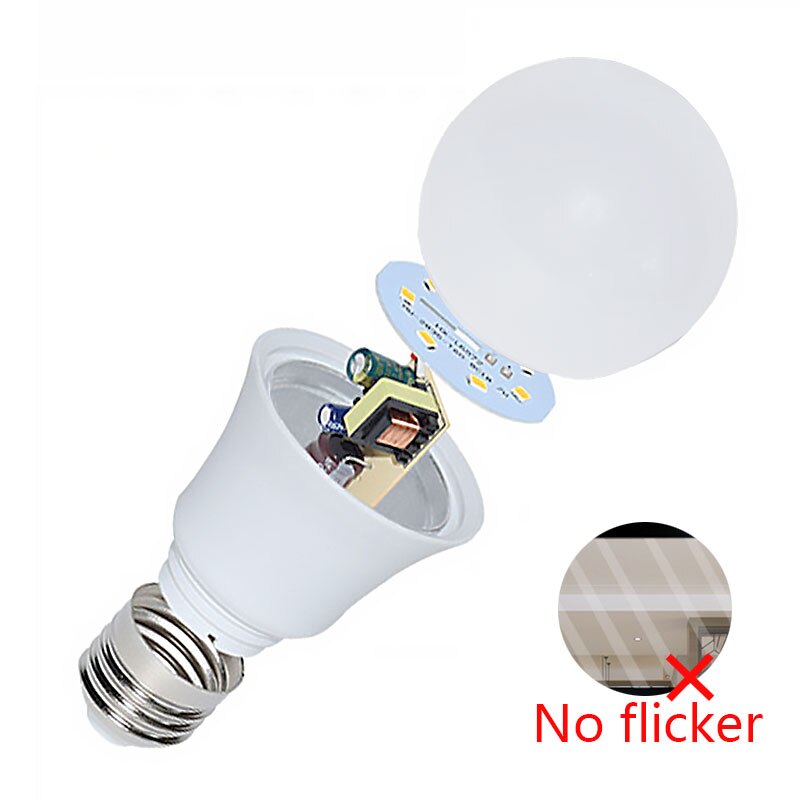 10 stk ledet pære lamper  e27 ac220v 240v lys pære ekte makt 20w 18w 15w 12w 9w 5w 3w lampada stue hjemme ledet bombilla
