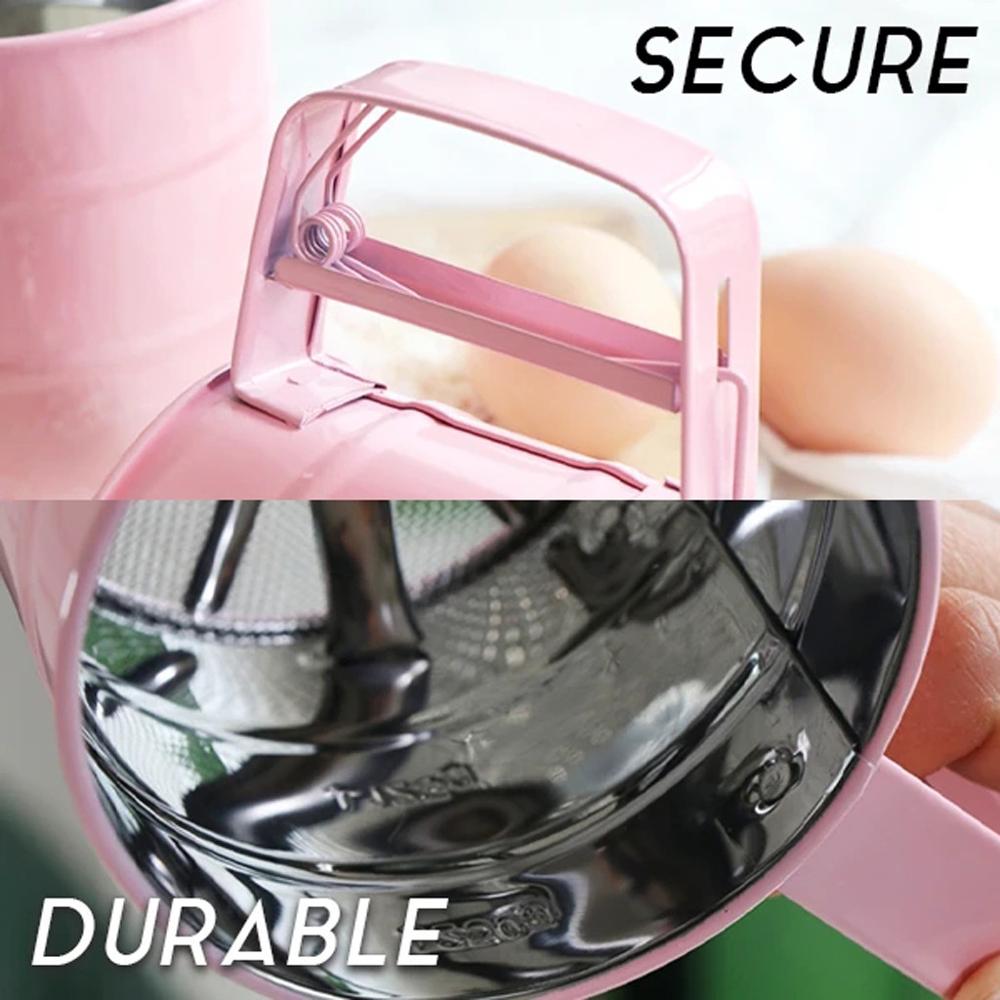 Meel Icing Rvs Mesh Zeefje 15 Cm Dia Pastry Icing Suiker Shaker Zeef Cup Bakken Tool Keuken Accessoires 3