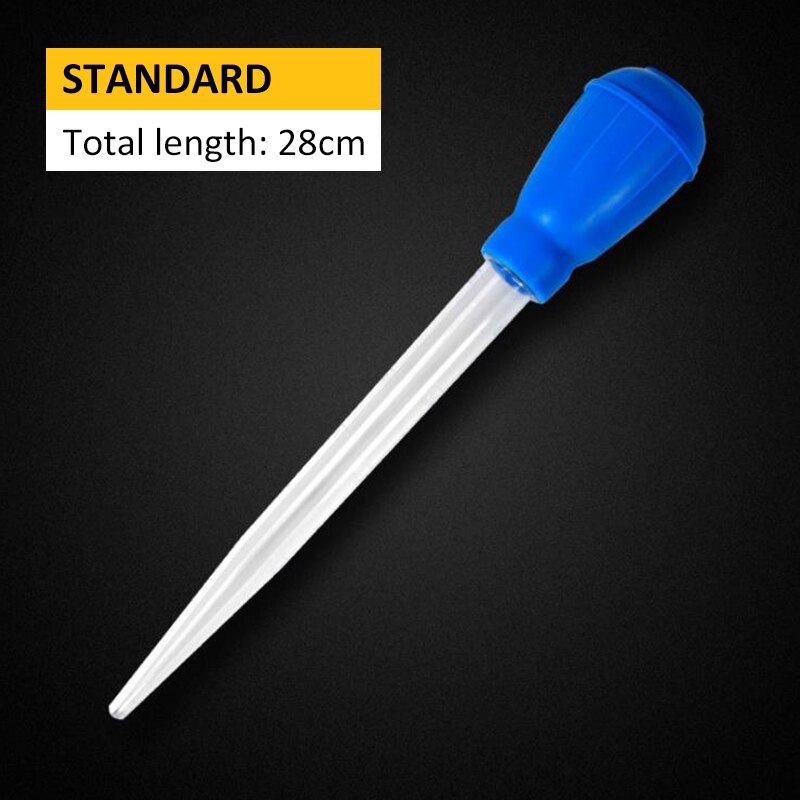 Fish Tank Manual Absorber Water Changer Fish Manure Absorber Water Pipes Small Mini Pump Toilet Turtle Tank Aquarium Tools: 28cm