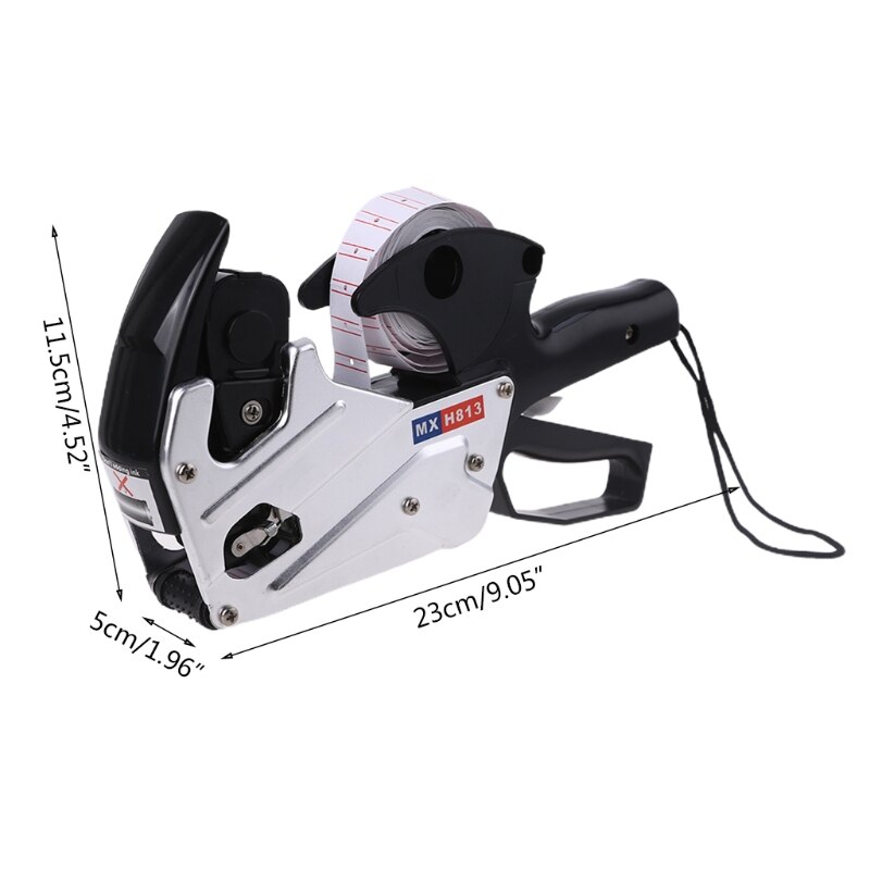 MX-H813 Price Labeller With Labels Starter Kit Includes Pricing Labeller w/ Pricing Labels w/ Preloaded Inker