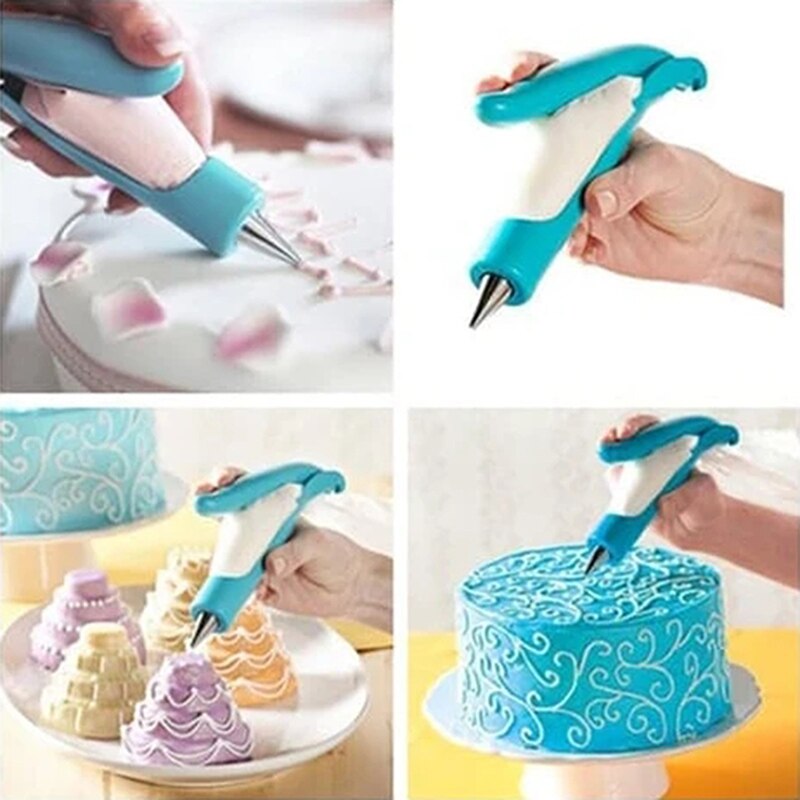 Déco glaçage stylo décoration de gâteau trousse à outils pâtisserie sac bricolage gâteau déco outils Kit pâtisserie glaçage stylo tuyauterie Kit sacs PAK55